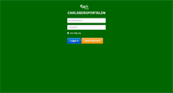 Desktop Screenshot of carlsbergportalen.com